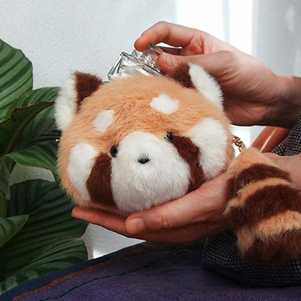 Red Panda Plush Wallet - Cute & Functional