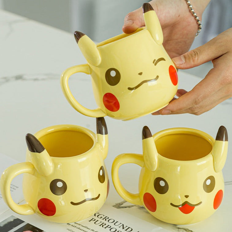 Anime Pikachu Ceramic Mug - Unisex
