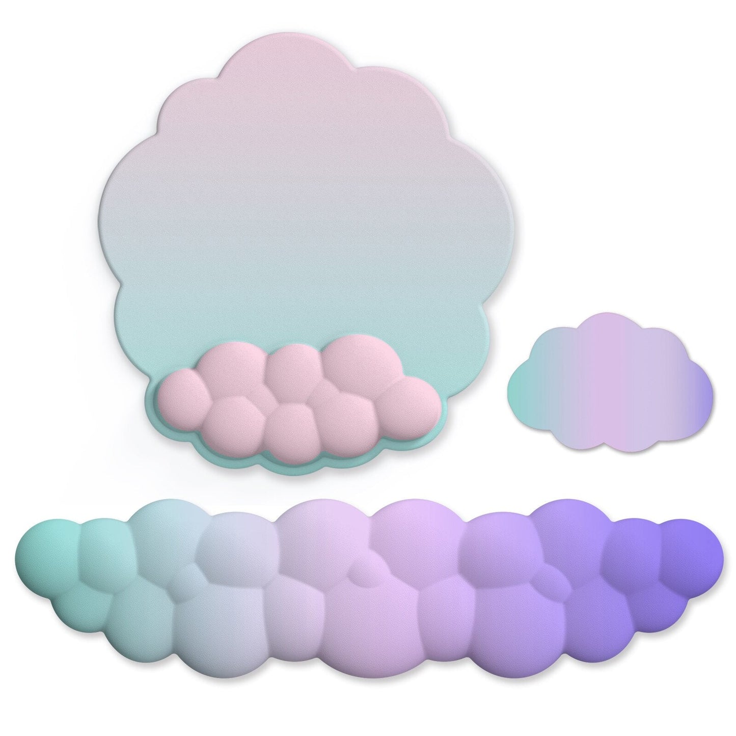 Cushy Clouds Wrist Rest with Coaster