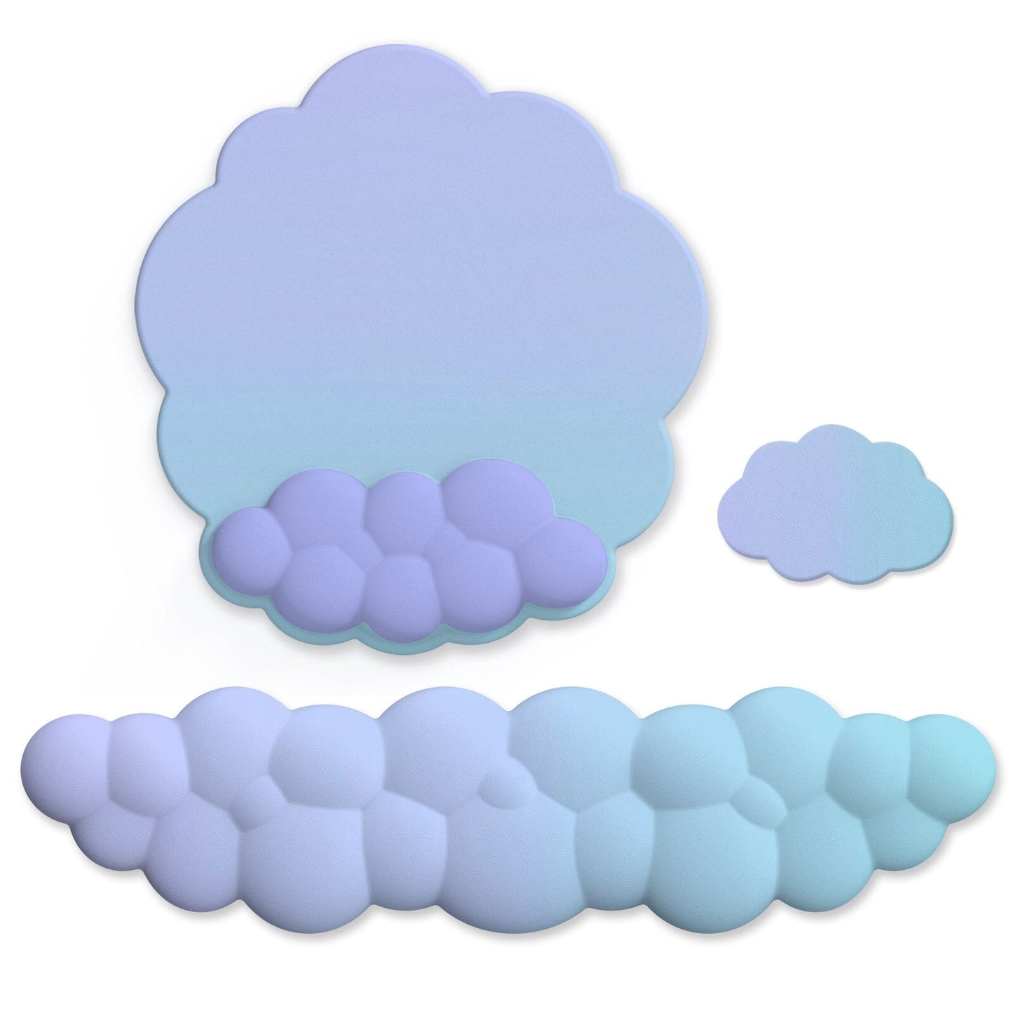 Cushy Clouds Wrist Rest with Coaster