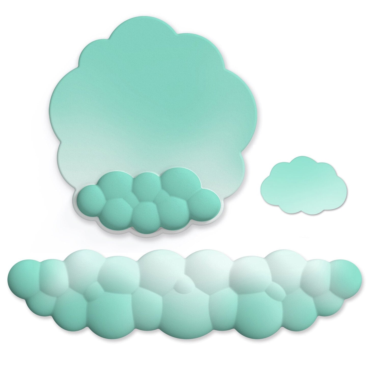 Cushy Clouds Wrist Rest with Coaster