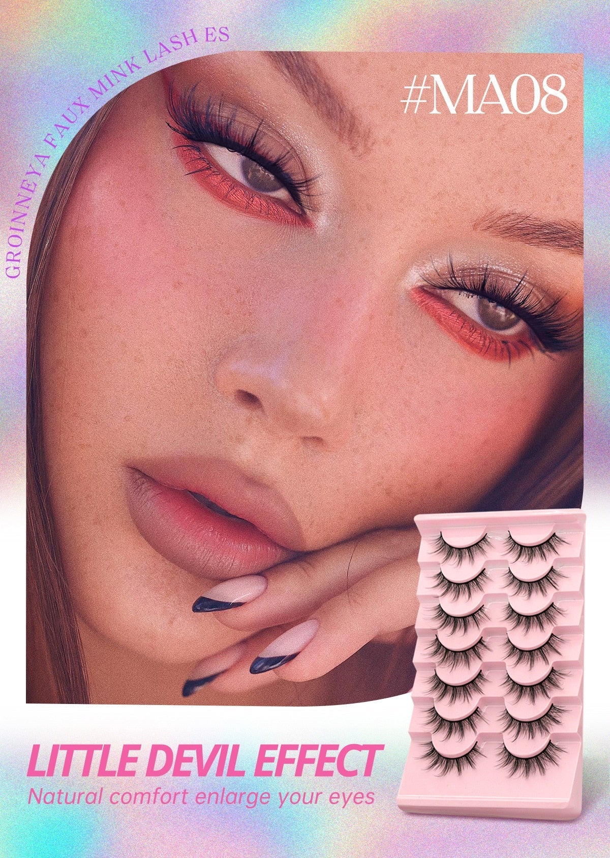 Fluttery Falsies Fit for a Queen