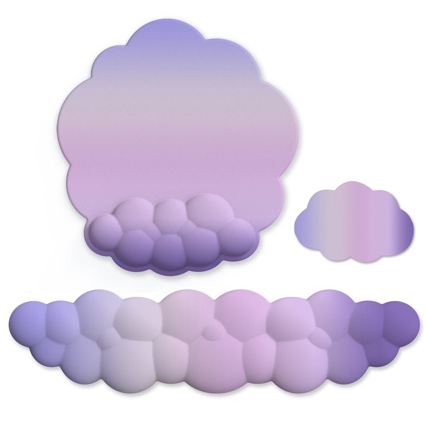 Cushy Clouds Wrist Rest with Coaster