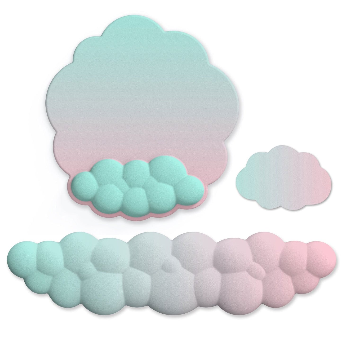 Cushy Clouds Wrist Rest with Coaster