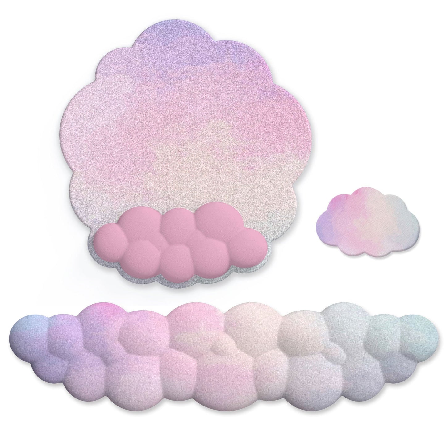 Cushy Clouds Wrist Rest with Coaster