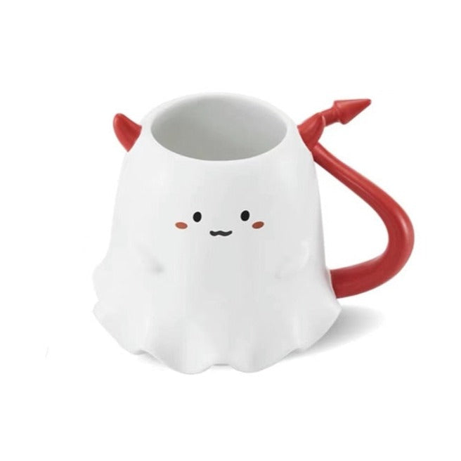 Ceramic Halloween Ghost Mug - Delightful
