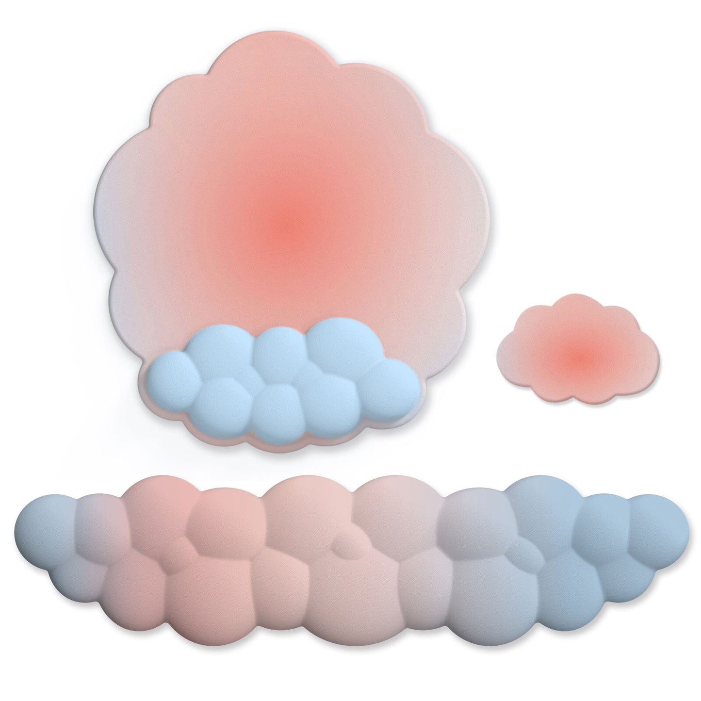 Cushy Clouds Wrist Rest with Coaster