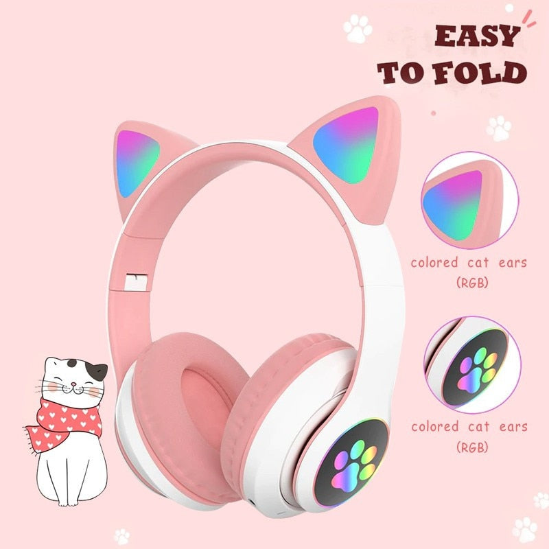 Kitty Bluetooth Headset: Colors, HiFi, Mic