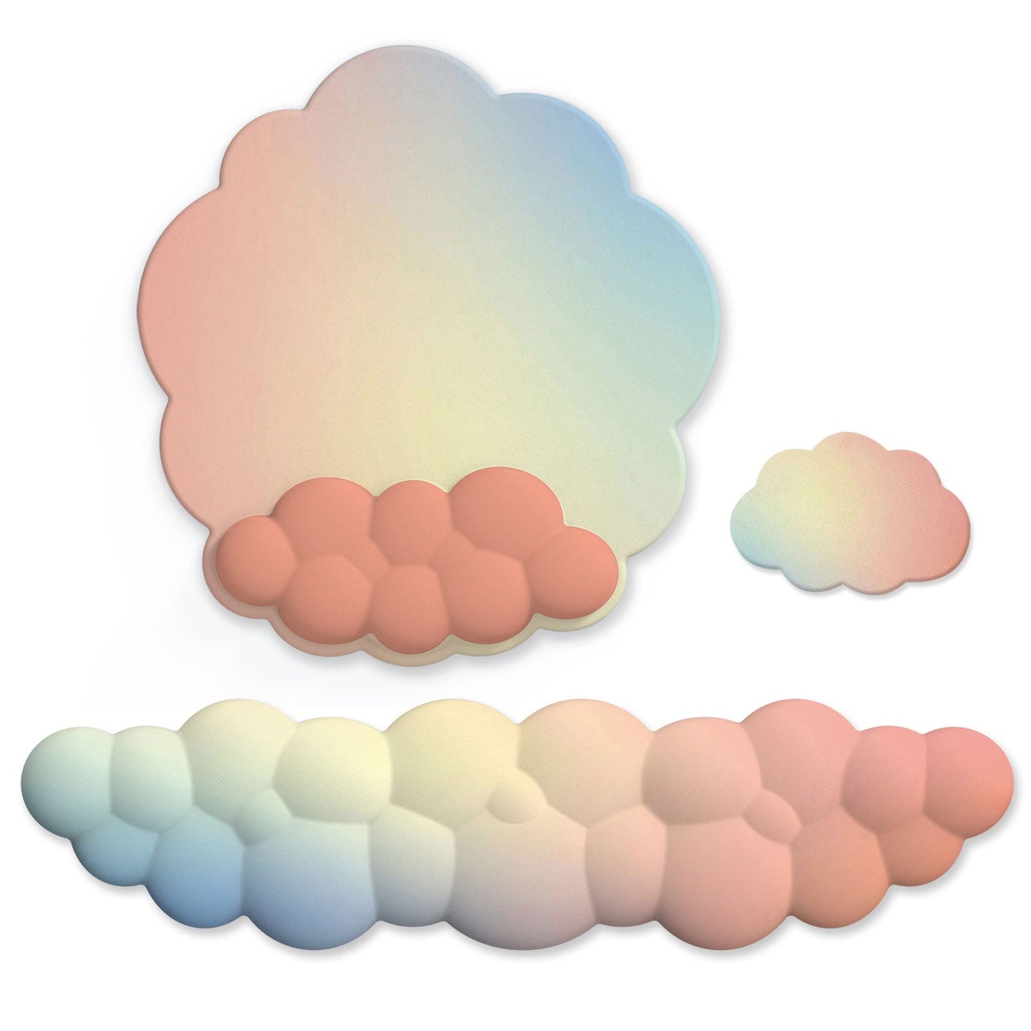 Cushy Clouds Wrist Rest with Coaster