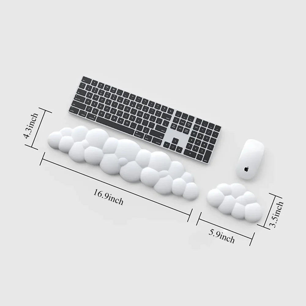 Cloud Keyboard Wrist Rest with Memory Foam