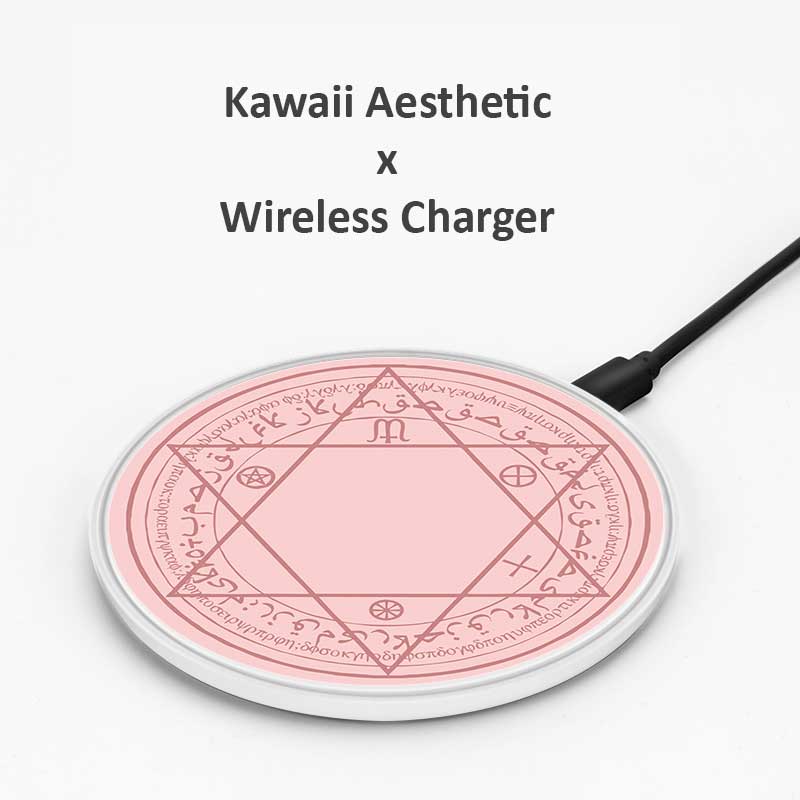 Kawaii Wireless Charger with Cute Designs