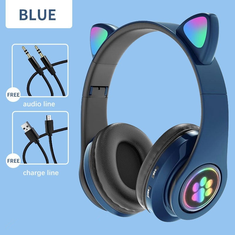 Kitty Bluetooth Headset: Colors, HiFi, Mic