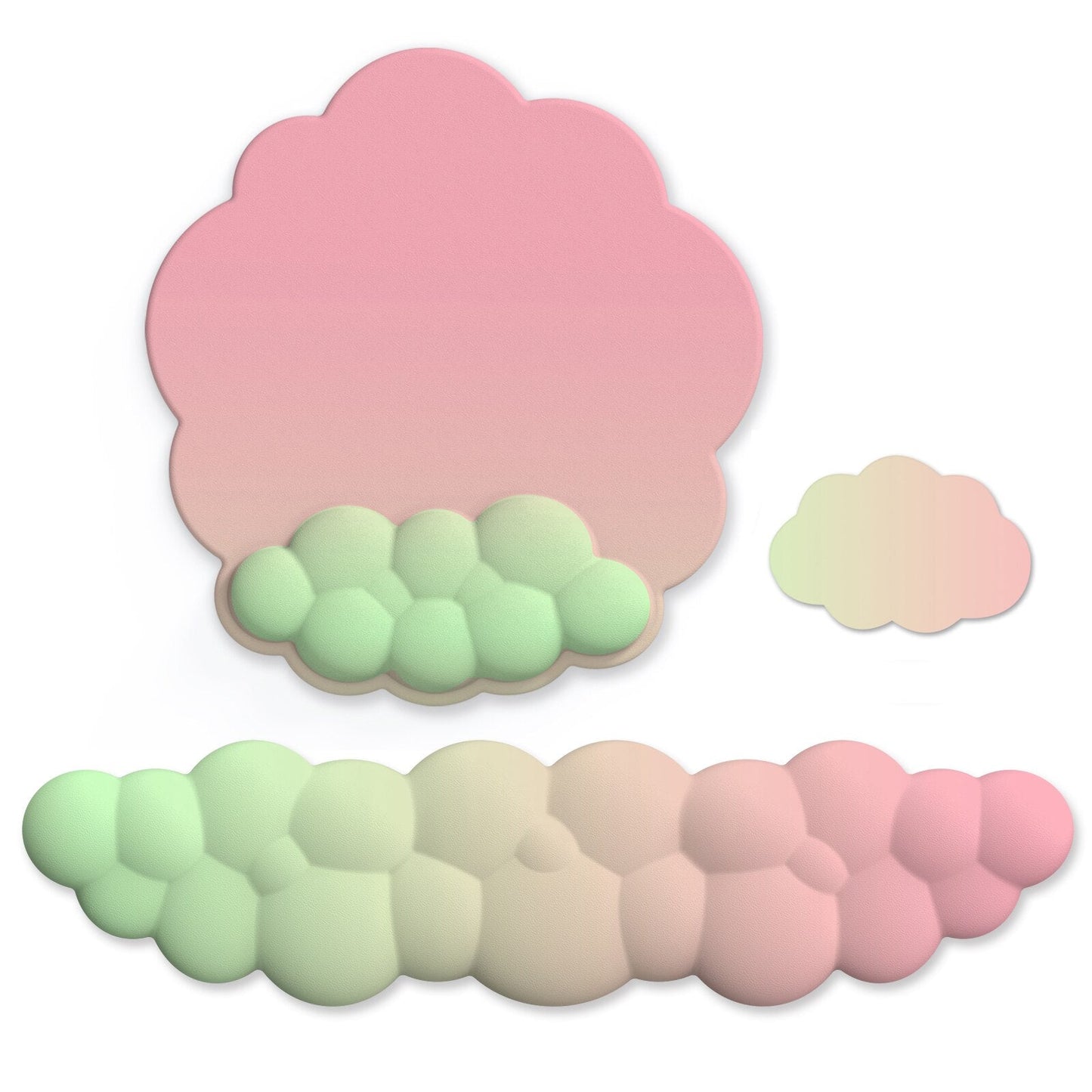 Cushy Clouds Wrist Rest with Coaster