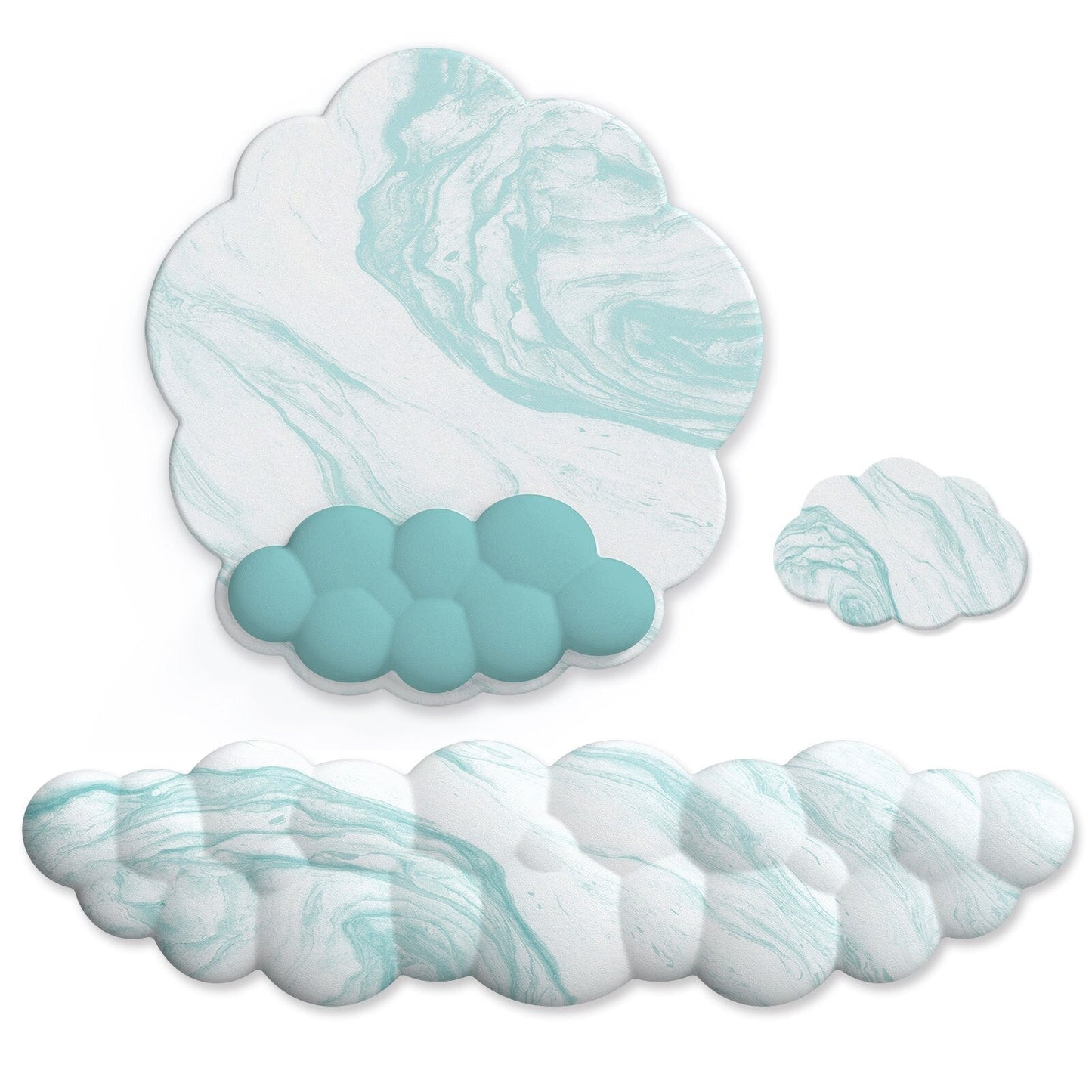 Cushy Clouds Wrist Rest with Coaster