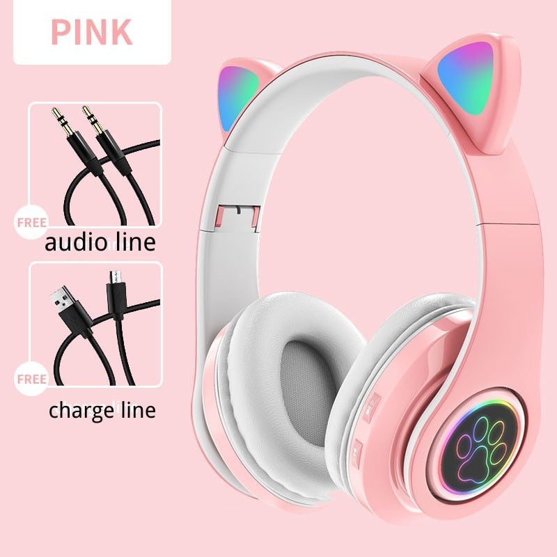Kitty Bluetooth Headset: Colors, HiFi, Mic