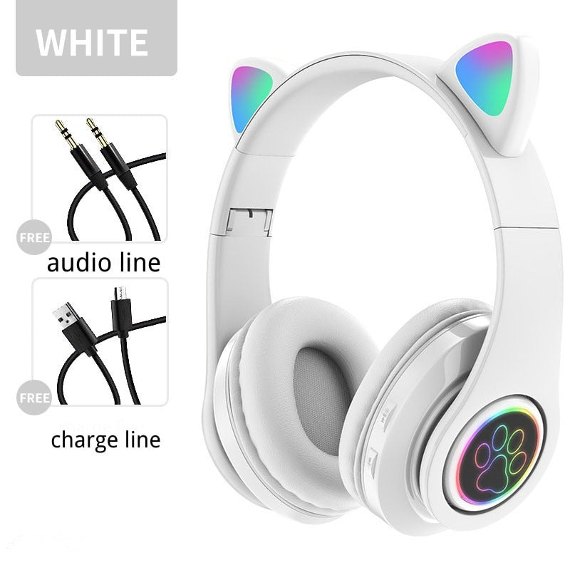 Kitty Bluetooth Headset: Colors, HiFi, Mic