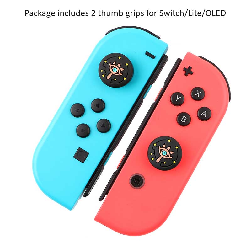 Zelda Switch Thumb Grips with Sheikah Slate