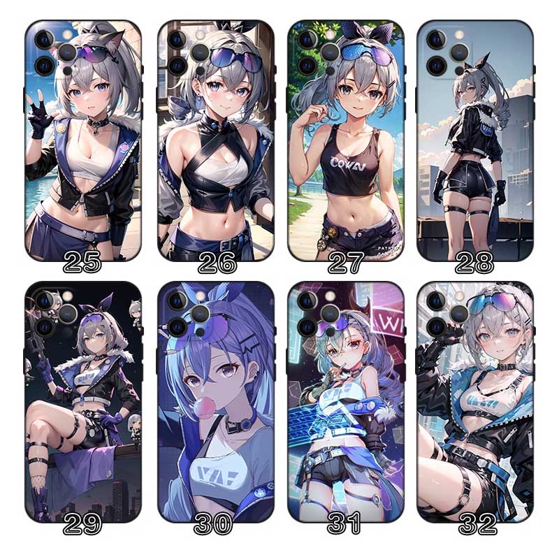 Silver Wolf Honkai Star Rail Phone Case