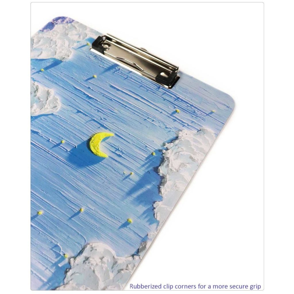 Sky-inspired 3D Clipboard with Grip