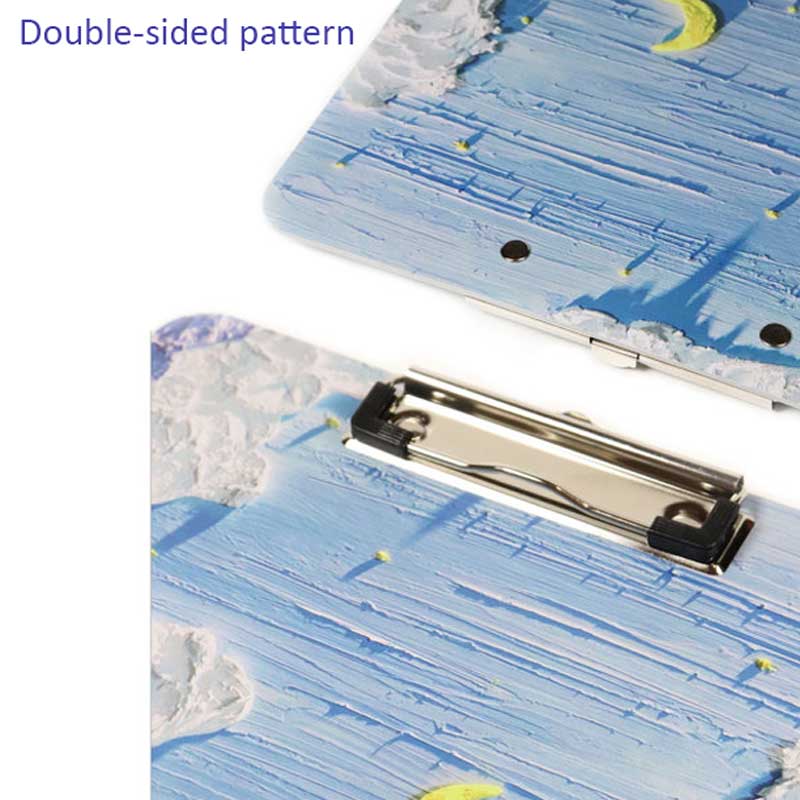 Sky-inspired 3D Clipboard with Grip