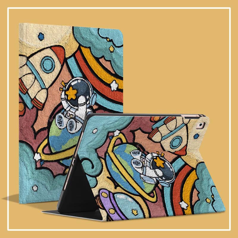 Space Astronaut iPad Cases Cute iPad Mini Cases (4)