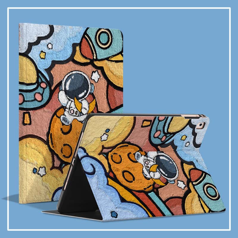 Space Astronaut iPad Cases Cute iPad Mini Cases (5)