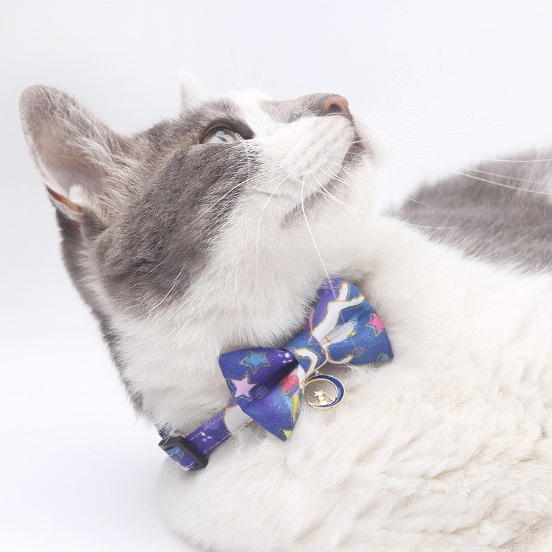 Astronomy-themed Pet Collar with Safety Buckle