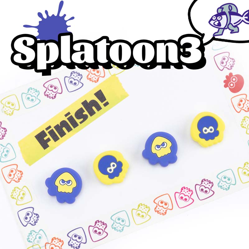 Splatoon 3 Switch OLED Joystick Caps