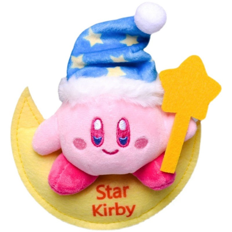 Star Kirby Plush Keychain - Compact and Adorable