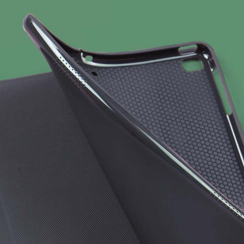 Retro Rabbit iPad Case with Pencil Holder