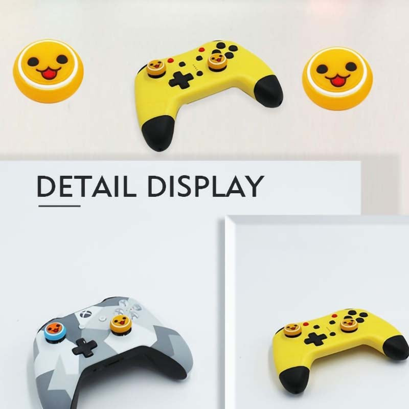 Taiko-inspired Joystick Caps for Gaming Controllers