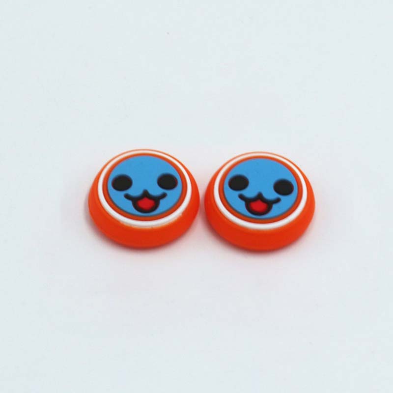 Taiko Drum Switch Pro Controller Thumb Grips for PS5 PS4 XBOX Joystick Caps (4)