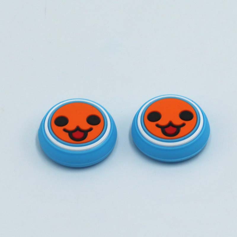 Taiko Drum Switch Pro Controller Thumb Grips for PS5 PS4 XBOX Joystick Caps (6)