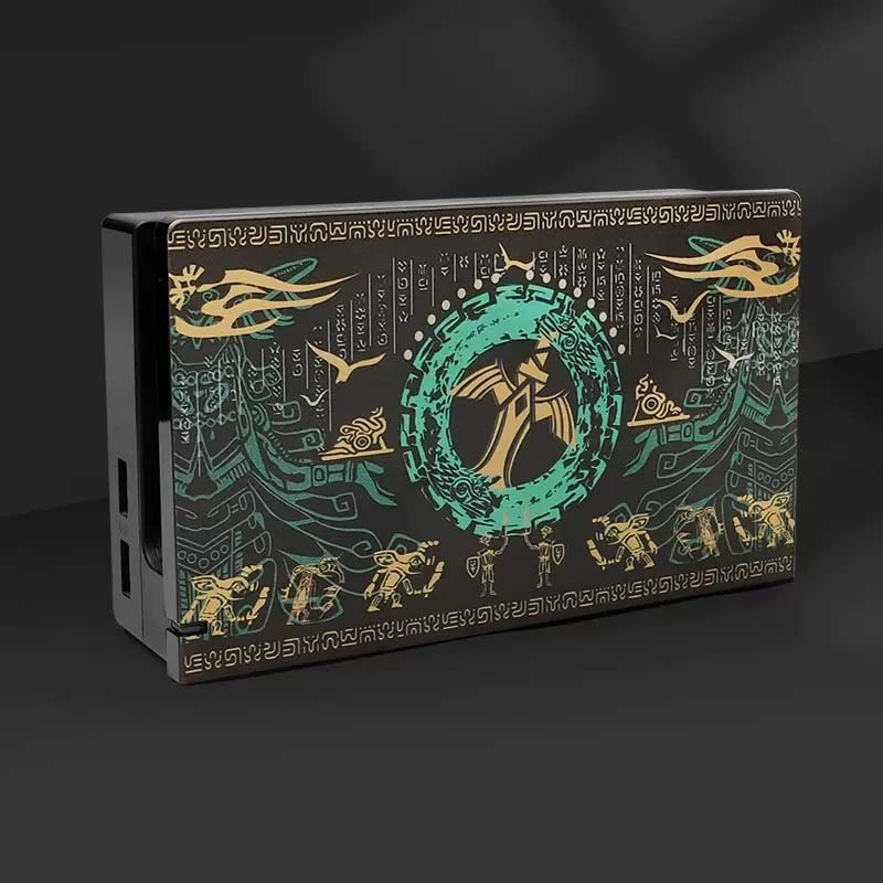Tears of the Kingdom Switch Dock Case Legend of Zelda TOTK Switch OLED TV Charging Dock Cover (10)