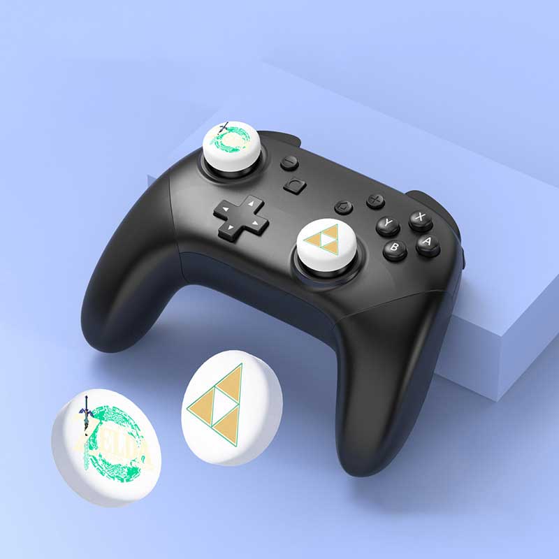 Tears of the Kingdom Switch OLED Thumb Grips Zelda Controller Joystick Caps (1)