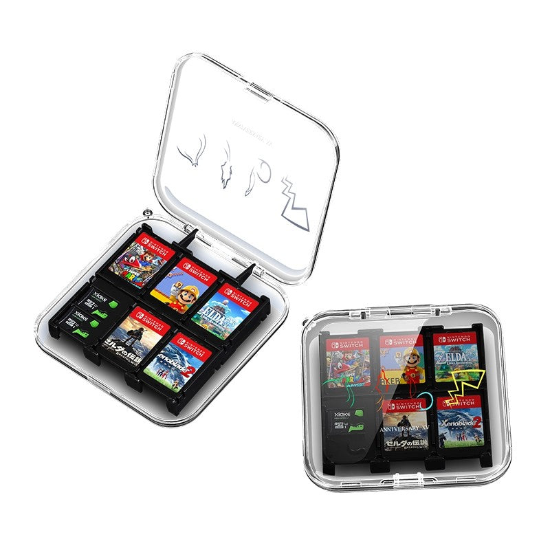 Transparent Switch Game Card Holder