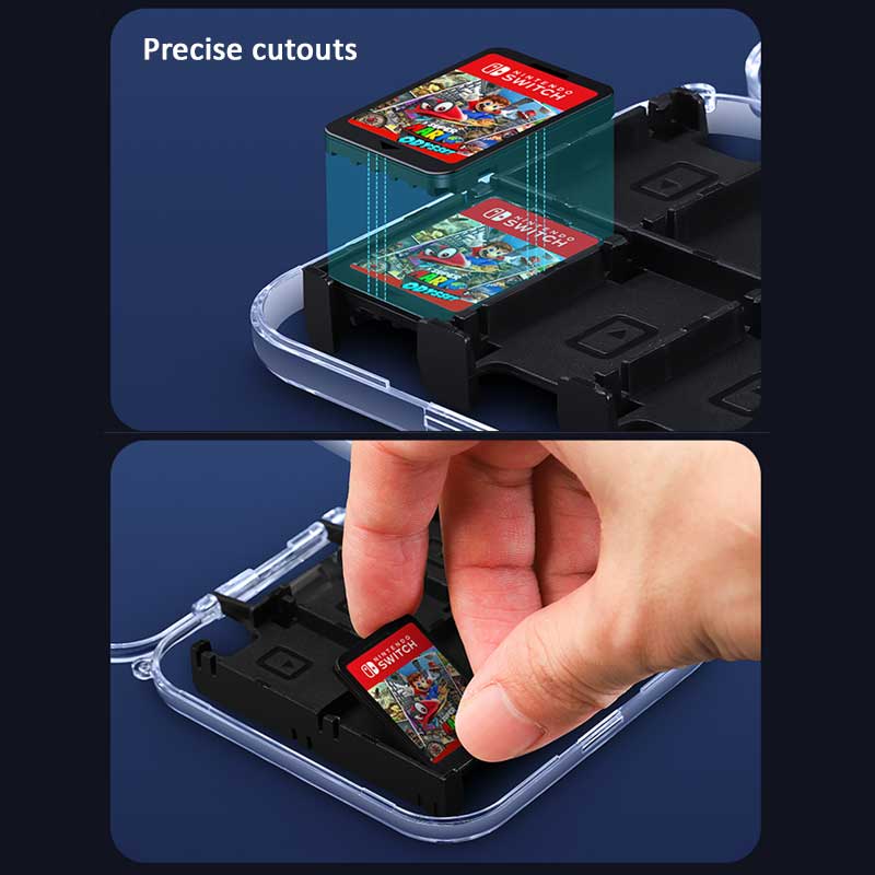 Transparent Switch Game Card Holder