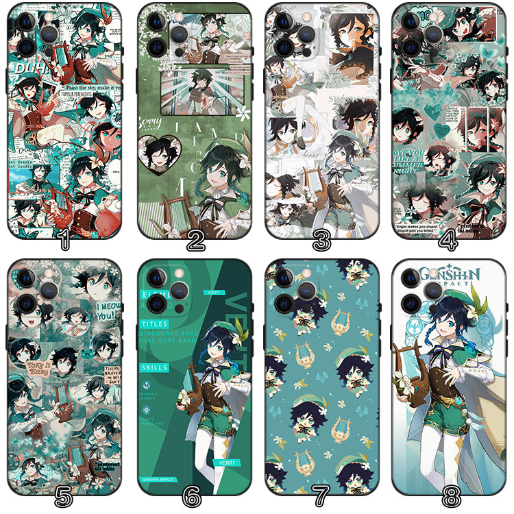 Venti Genshin Impact Phone Case