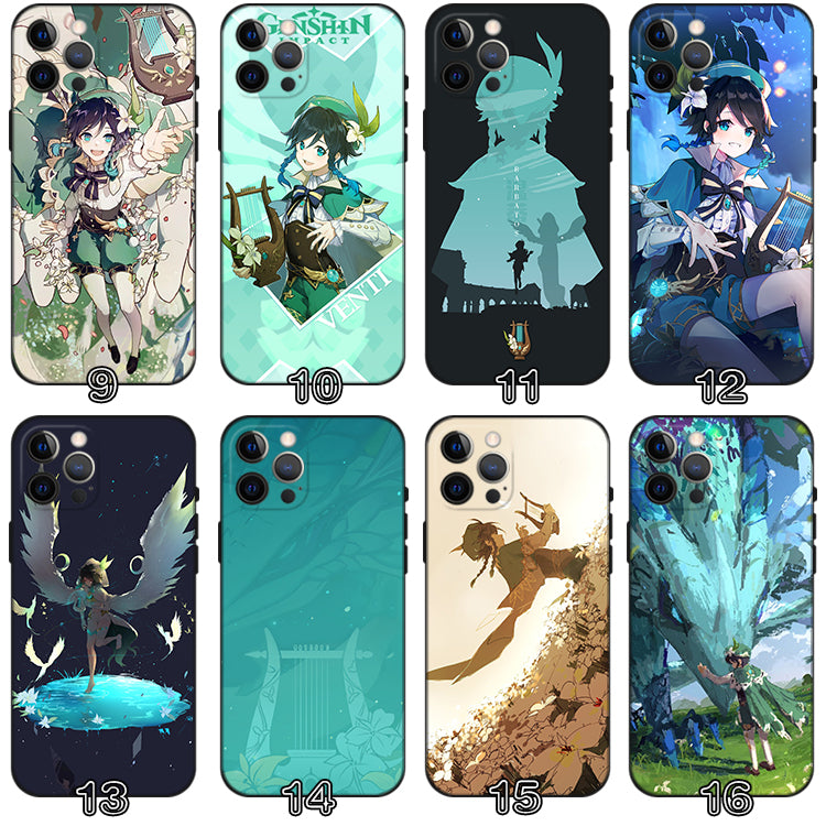 Venti Genshin Impact Phone Case
