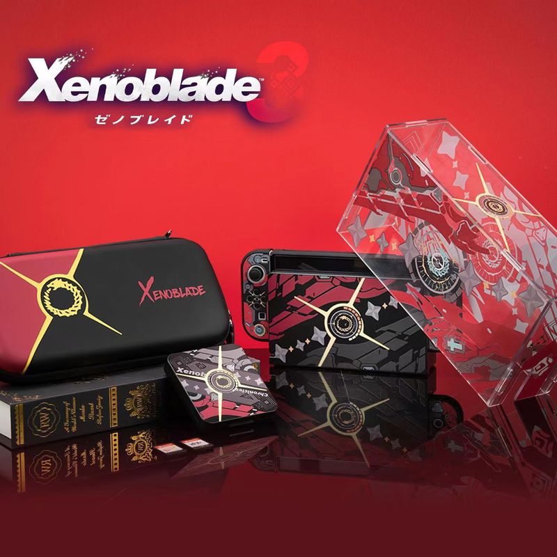 Xenoblade Switch OLED Accessories - Game in Style!