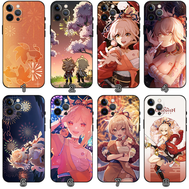 Yoimiya Genshin Impact Phone Case