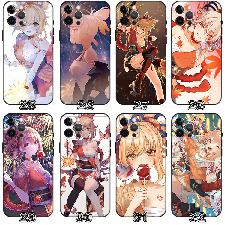 Yoimiya Genshin Impact Phone Case
