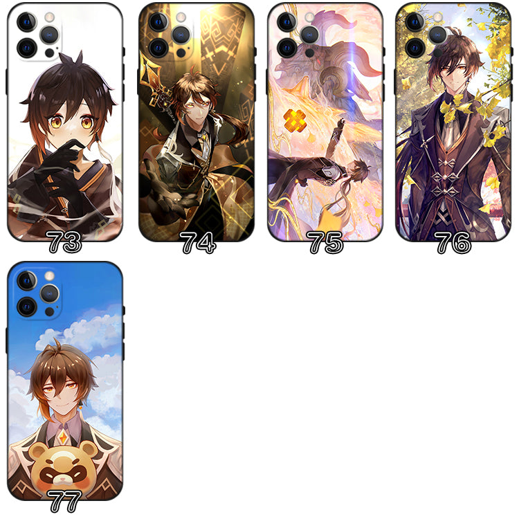 Zhongli Genshin Impact Phone Case