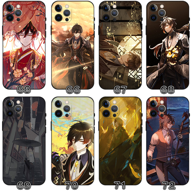 Zhongli Genshin Impact Phone Case