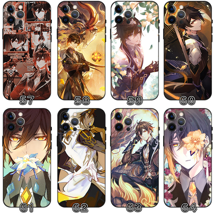 Zhongli Genshin Impact Phone Case