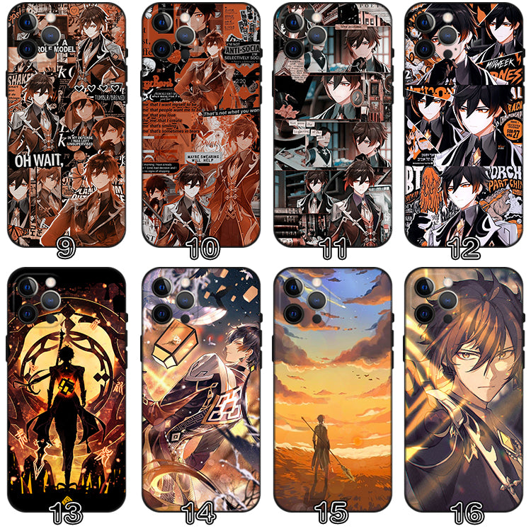 Zhongli Genshin Impact Phone Case