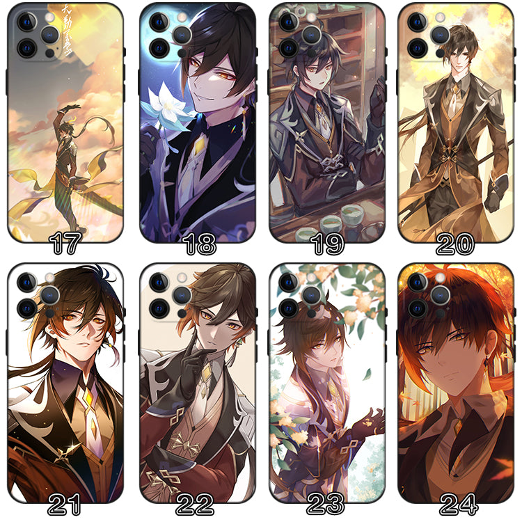 Zhongli Genshin Impact Phone Case