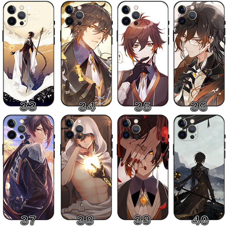 Zhongli Genshin Impact Phone Case