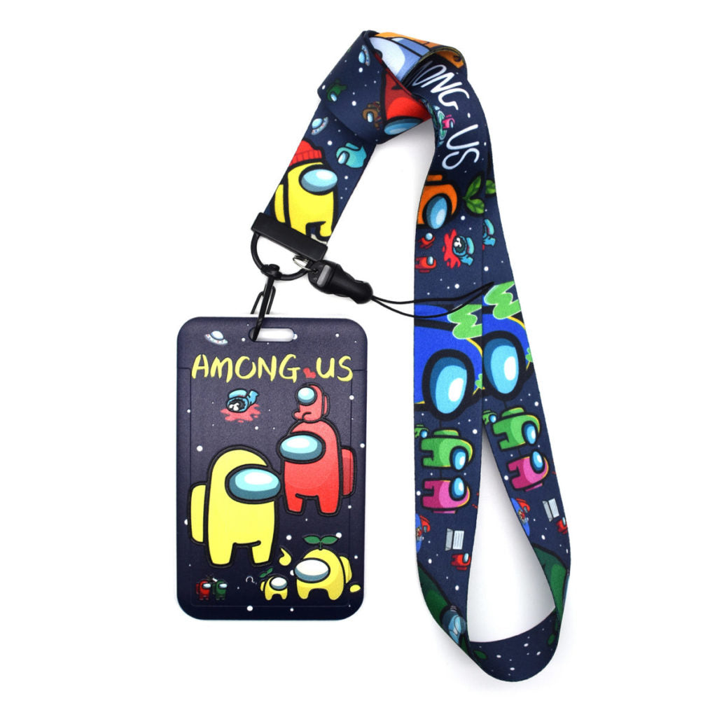 Astronaut Badge Holder with Lanyard