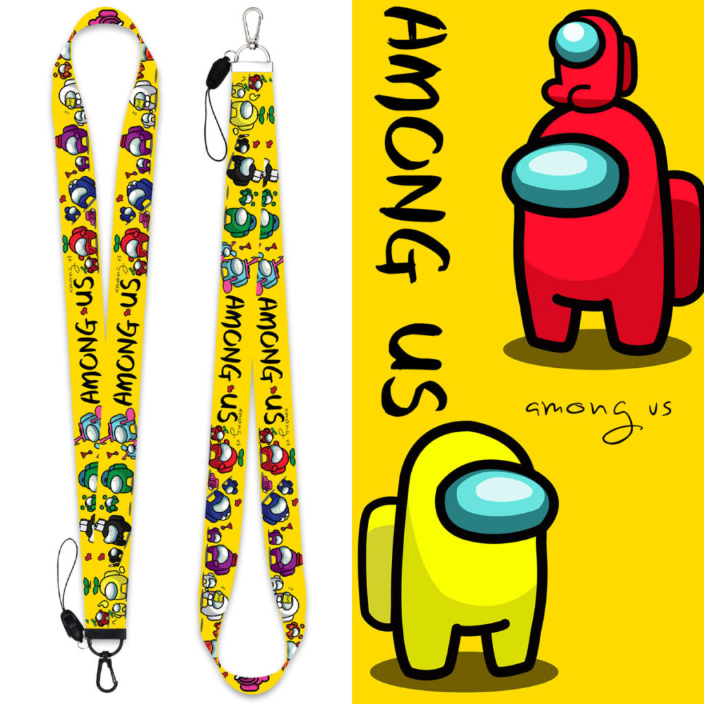 Astronaut Badge Holder with Lanyard